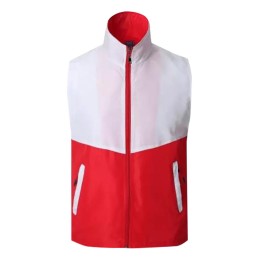 SKV028 Manufacture splicing vest vest jacket Design lapel vest vest jacket Vest vest jacket supplier Volunteer Supermarket promotional activities SKV028 Manufacture splicing vest vest jacket Design lapel vest vest jacket Vest vest jacket supplier Volunteer Supermarket promotional activities